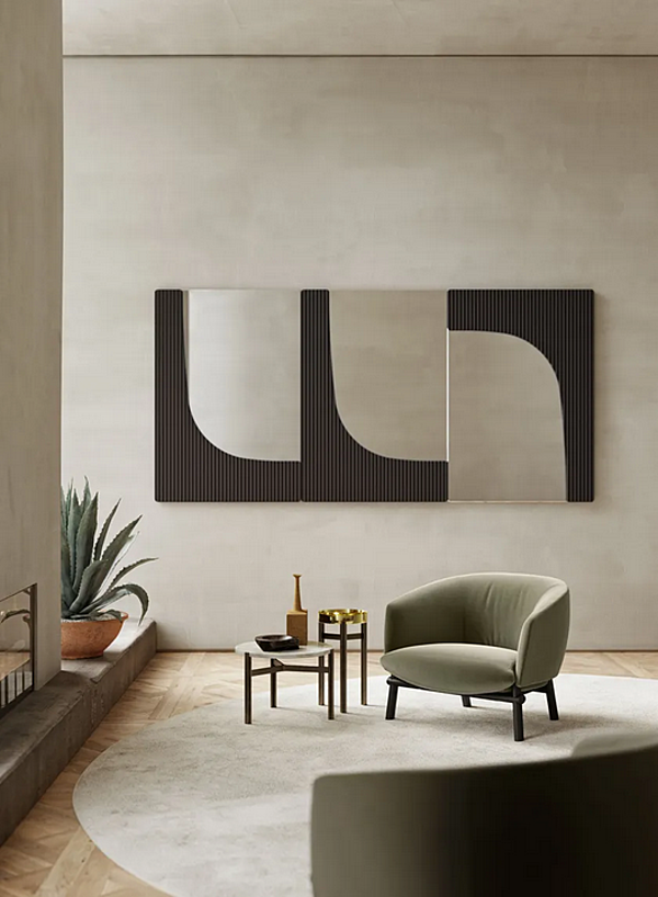 Poltrona con braccioli in tessuto Gallotti&Radice collezione Livre fabbrica Gallotti & Radice dall'Italia. Foto №6