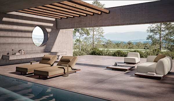 Chaise lounge RUGIANO PUAM/S1 fabbrica RUGIANO dall'Italia. Foto №3