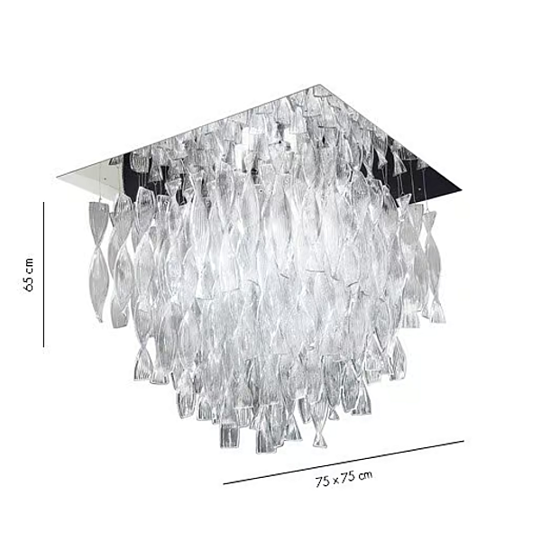 Lampada da soffitto in vetro di Murano Aura AXOLIGHT fabbrica Axolight dall'Italia. Foto №8
