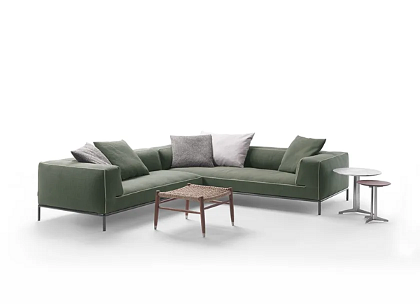 Divano angolare in tessuto con schienale morbido FLEXFORM PERRY UP fabbrica FLEXFORM dall'Italia. Foto №3