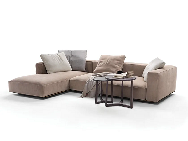 Divano angolare in tessuto con chaise longue FLEXFORM Grandemare fabbrica FLEXFORM dall'Italia. Foto №1