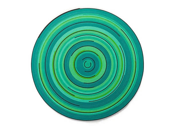 Tappeto rotondo da esterno in materiale sintetico PAOLA LENTI collezione Zoe Rev fabbrica PAOLA LENTI dall'Italia. Foto №3