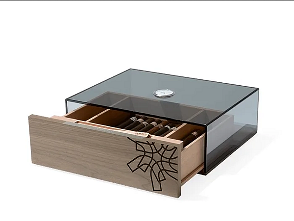 Humidor in legno e vetro GIORGETTI Club GA411G fabbrica GIORGETTI dall'Italia. Foto №2