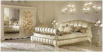 Composizione bianca con decorazione in oro Bitossi LUCIANO