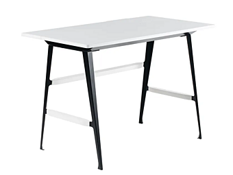 Scrivania rettangolare portatile in legno Driade Atelier fabbrica Driade dall'Italia