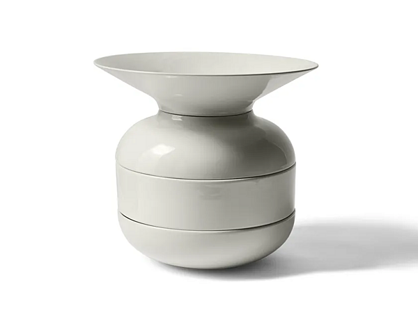 Centrotavola in ceramica smaltata lucida CASSINA Torrecotta fabbrica CASSINA dall'Italia. Foto №3