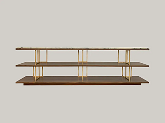 Libreria in legno con top in marmo Kris Borzalino KB14, KB 24, KB30 Libreria in legno con top in marmo Kris Borzalino KB14, KB 24, KB30 fabbrica Borzalino dall'Italia
