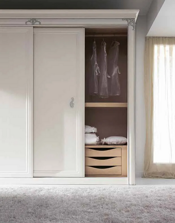 Armadio in legno con porte scorrevoli Clara CORTEZARI 504 fabbrica CORTE ZARI dall'Italia. Foto №2