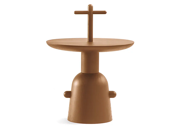 Tavolino da caffè rotondo in legno CASSINA Reaction Poetique h 64 fabbrica CASSINA dall'Italia. Foto №2