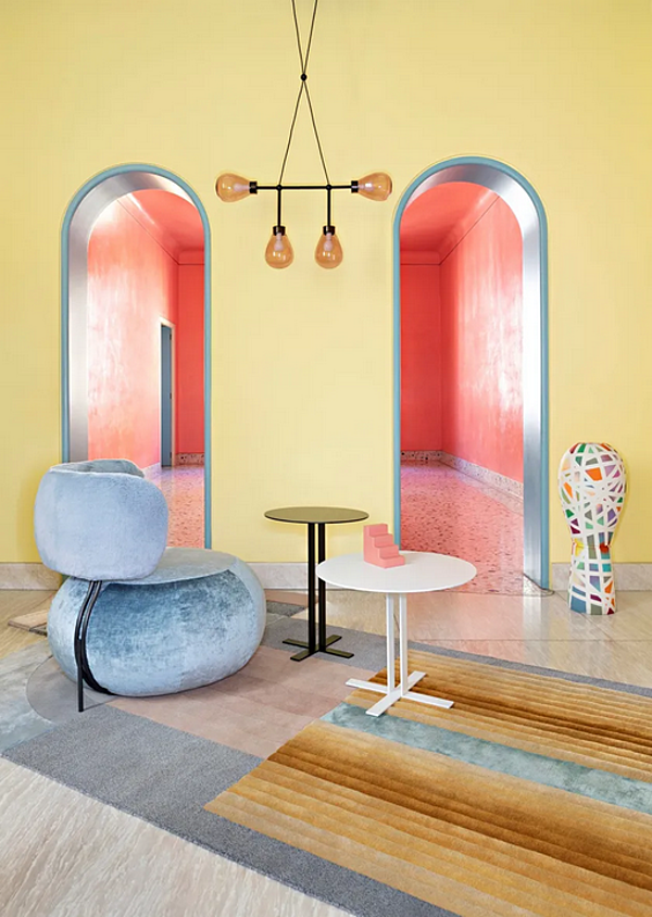 Poltrona in tessuto Baby Geo Saba fabbrica SABA dall'Italia. Foto №5