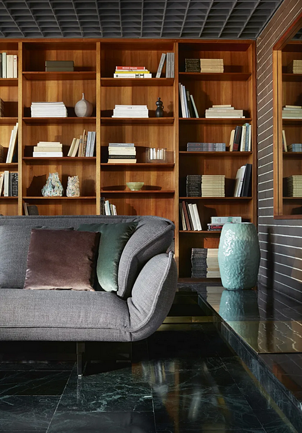 Divano angolare in tessuto CASSINA Beam Sofa System 550 fabbrica CASSINA dall'Italia. Foto №8