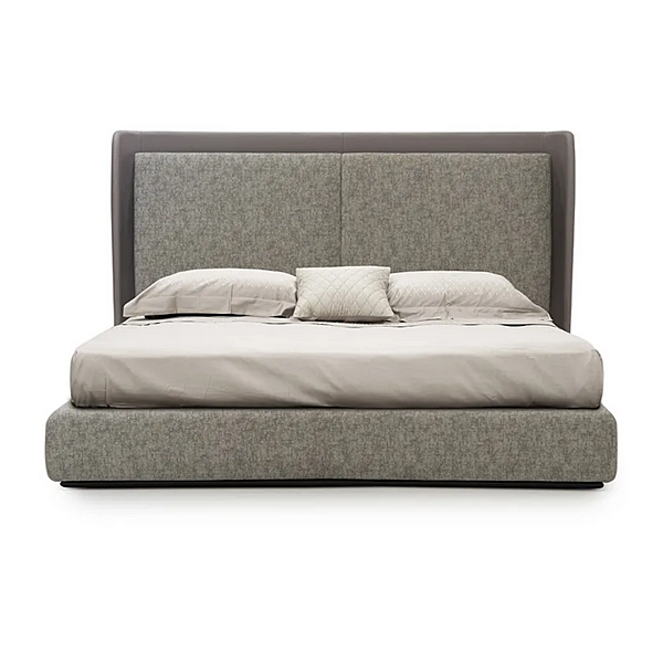 Letto matrimoniale con spalliera imbottita in tessuto Louisiana FORMITALIA fabbrica FORMITALIA dall'Italia. Foto №2