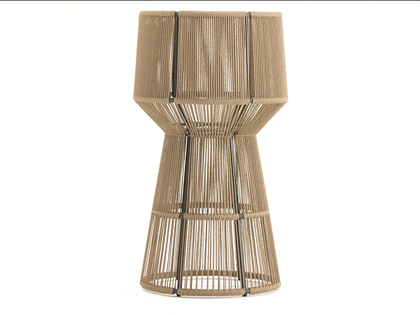Vaso da giardino in alluminio verniciato a polvere VARASCHIN Cricket alto rotondo 2993 fabbrica VARASCHIN dall'Italia. Foto №1