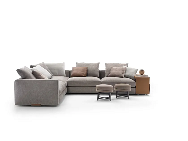 Divano angolare in tessuto Harper FLEXFORM fabbrica FLEXFORM dall'Italia. Foto №3