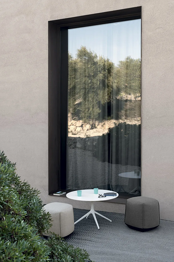 Pouf da giardino in tessuto Sunbrella Brioni Kristalia fabbrica Kristalia dall'Italia. Foto №3