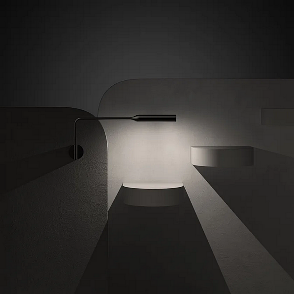 Lampada da parete in alluminio dimmerabile LED Lumina collezione Flo 975, 976 fabbrica Lumina dall'Italia. Foto №2