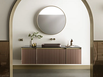 Mobile bagno in vetro inciso verniciato ARTELINEA AL609