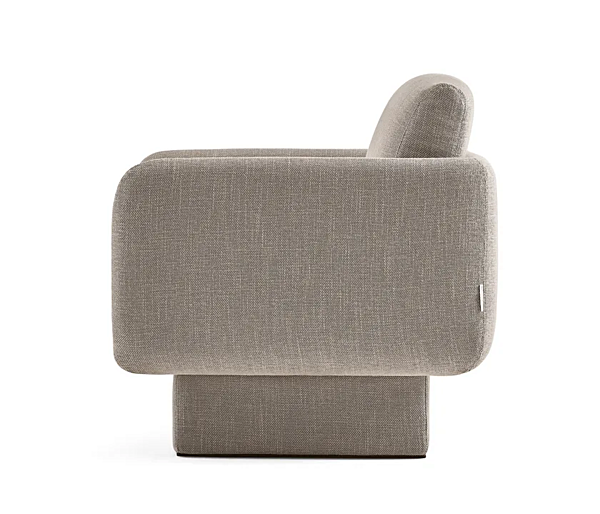 Poltrona con braccioli in tessuto imbottito Gallotti&Radice collezione Lilas fabbrica Gallotti & Radice dall'Italia. Foto №3