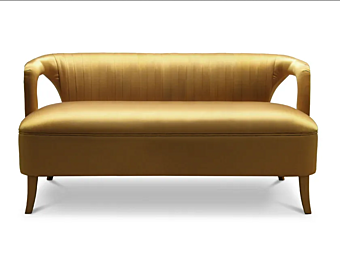 Divano in satin a due posti KAROO BRABBU