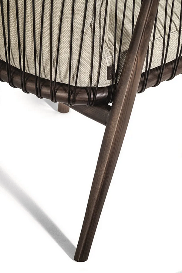 Poltrona con braccioli in tessuto Viola Poltrona Frau fabbrica POLTRONA FRAU dall'Italia. Foto №15