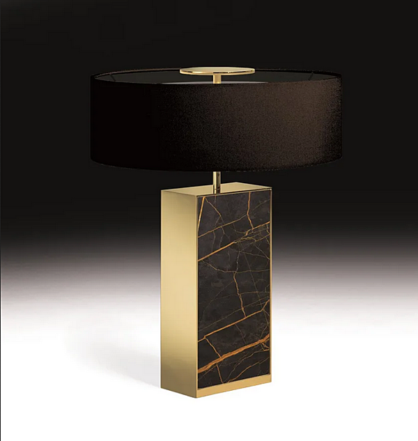Lampada da tavolo in marmo e metallo LED Thelma Couture Black Tie COU46 fabbrica Black Tie dall'Italia. Foto №2
