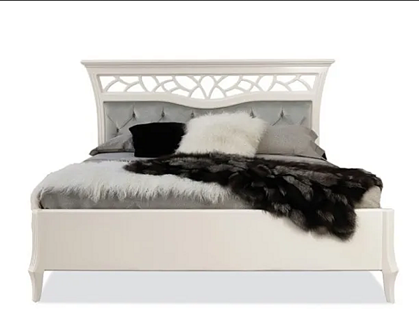 Letto matrimoniale con testata imbottita Montecarlo MARZORATI fabbrica MARZORATI dall'Italia. Foto №1