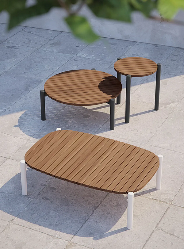 Tavolino laterale rettangolare in teak Atmosphera collezione Lobster LO.TCO fabbrica ATMOSPHERA dall'Italia. Foto №9