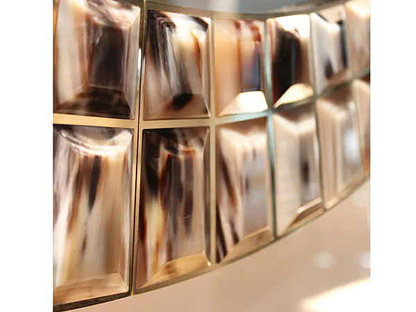 Specchio rotondo a muro in ottone Astrid 1741 ARCAHORN 1741 fabbrica ARCAHORN dall'Italia. Foto №3