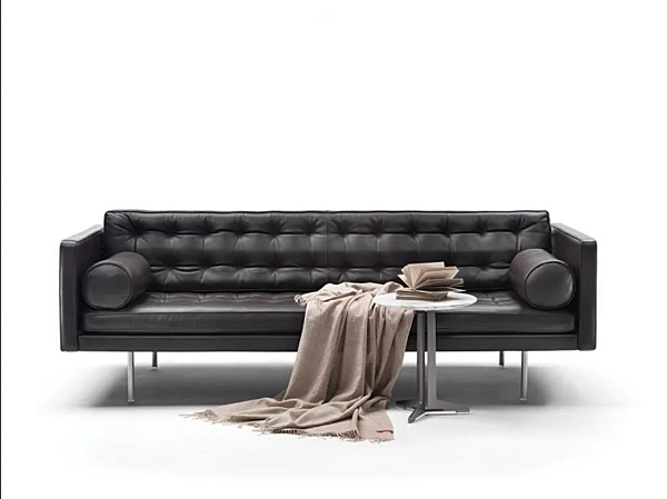 Divano letto in pelle trapuntata FLEXFORM Magister fabbrica FLEXFORM dall'Italia. Foto №1
