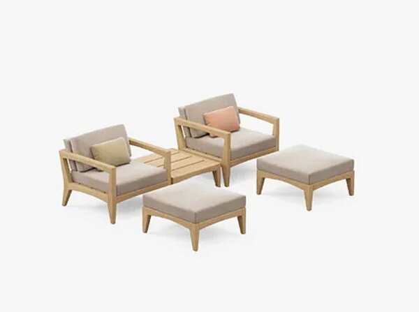 Pouf ROYAL BOTANIA ZNTL 75T fabbrica ROYAL BOTANIA dall'Italia. Foto №3