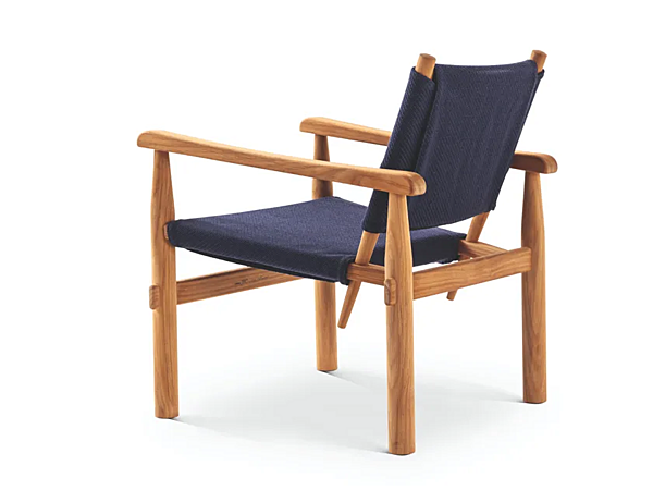 Poltrona da giardino in teak con braccioli CASSINA Doron Hotel Outdoor fabbrica CASSINA dall'Italia. Foto №2