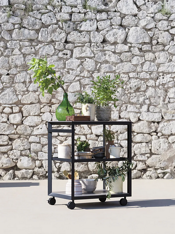 Carrello da giardino in alluminio per cucina all'aperto VARASCHIN fabbrica VARASCHIN dall'Italia. Foto №5