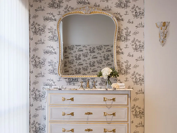 Specchio rettangolare da parete in legno con cornice Savio Firmino 4615 fabbrica SAVIO FIRMINO dall'Italia. Foto №2