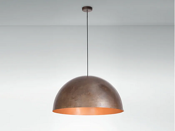 Lampada a sospensione in rame brunito Fabbian collezione Oru F25 A07 F25 A07 fabbrica Fabbian dall'Italia. Foto №1