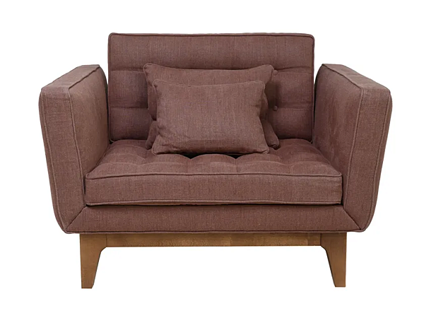 Poltrona in lino con braccioli Yvan CHELINI fabbrica CHELINI dall'Italia. Foto №1