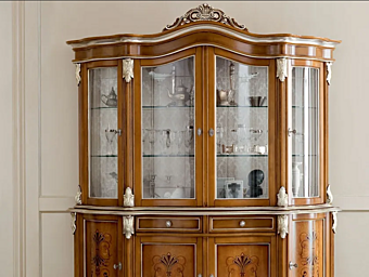 Highboard con ante e cassetti in legno Modenese Luxury Interiors 13102 fabbrica MODENESE GASTONE dall'Italia