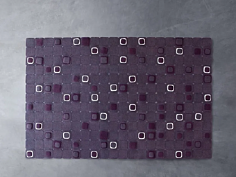 Tappeto in feltro con forme geometriche Pixel PAOLA LENTI fabbrica PAOLA LENTI dall'Italia