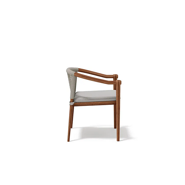 Sedia da giardino in teak con braccioli Atmosphera Lodge LG.SB fabbrica ATMOSPHERA dall'Italia. Foto №4