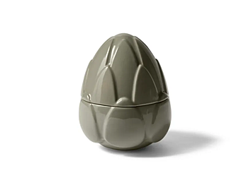 Scatola di stoccaggio in ceramica smaltata lucida CASSINA TAAC Asparago Scatola di stoccaggio in ceramica smaltata lucida CASSINA TAAC Asparago fabbrica CASSINA dall'Italia