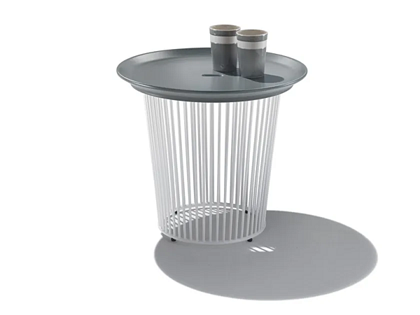 Tavolino laterale rotondo da giardino in materiale Berry FLEXFORM fabbrica FLEXFORM dall'Italia. Foto №1