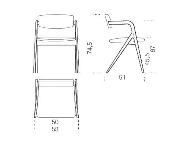 Poltrona imbottita con braccioli Keyko Gallotti&Radice fabbrica Gallotti & Radice dall'Italia. Foto №5