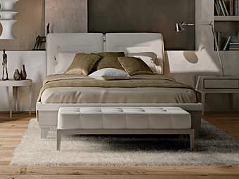 Upholstered Tufted Leather Bench Segreti | Arte Brotto Upholstered Tufted Leather Bench Segreti | Arte Brotto fabbrica Arte Brotto dall'Italia