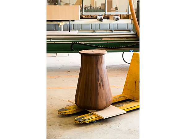 Tavolo rotondo in noce Convivio B 179 DALE fabbrica DALE dall'Italia. Foto №2