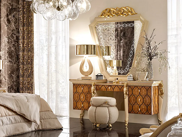 Specchio da parete incorniciato in vetro Harmony A.R. Arredamenti 380/S fabbrica A.R.ARREDAMENTI SRL dall'Italia. Foto №4