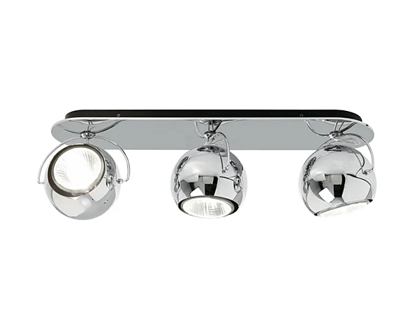 Lampada da soffitto regolabile in acciaio Fabbian collezione Beluga fabbrica Fabbian dall'Italia. Foto №1