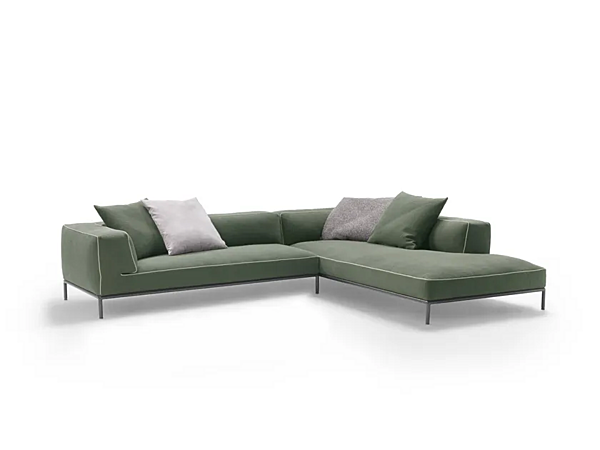 Divano angolare in tessuto con schienale morbido FLEXFORM PERRY UP fabbrica FLEXFORM dall'Italia. Foto №7