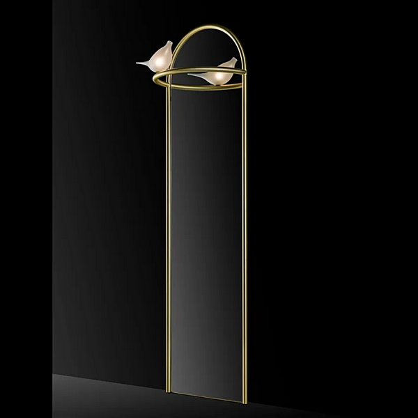 Specchio metallico con illuminazione integrata LIGHT OF LOVE MULTIFORME M3380 fabbrica MULTIFORME dall'Italia. Foto №3