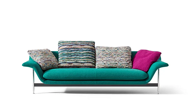 Divano angolare in tessuto Esosoft CASSINA 580 fabbrica CASSINA dall'Italia. Foto №17