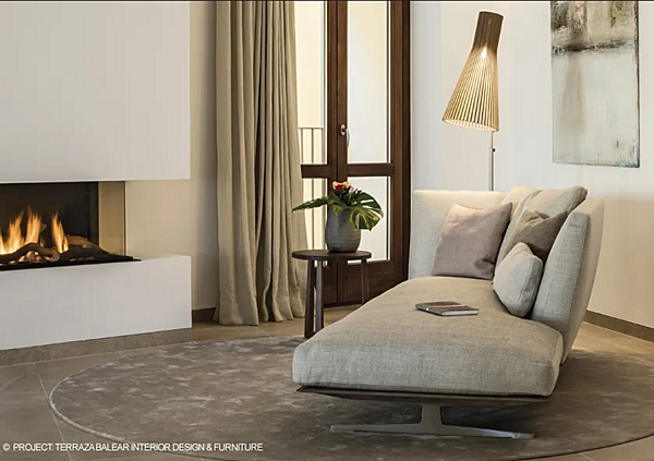 Letto giorno in tessuto con copertura removibile FLEXFORM Evergreen fabbrica FLEXFORM dall'Italia. Foto №2