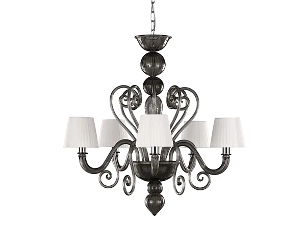 Lampadario in vetro soffiato fatto a mano Gatsby MULTIFORME fabbrica MULTIFORME dall'Italia. Foto №1